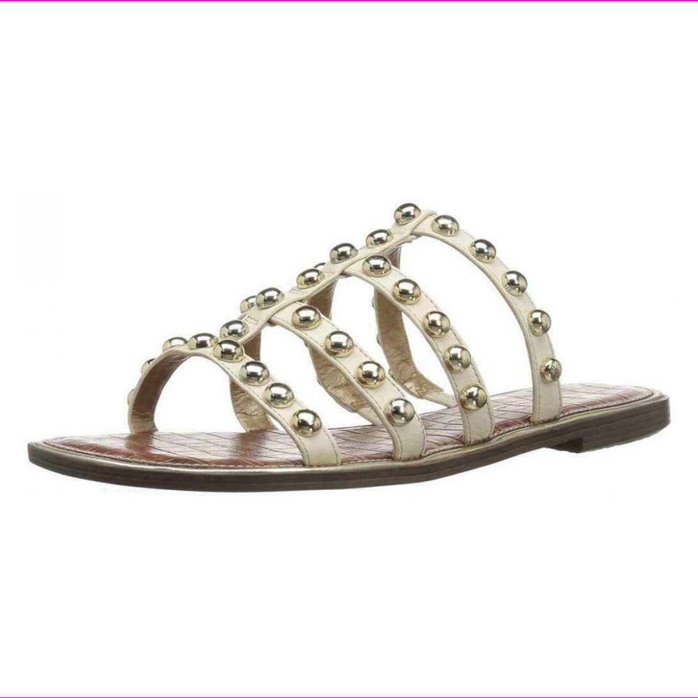 sam edelman glenn slide sandal modern ivory